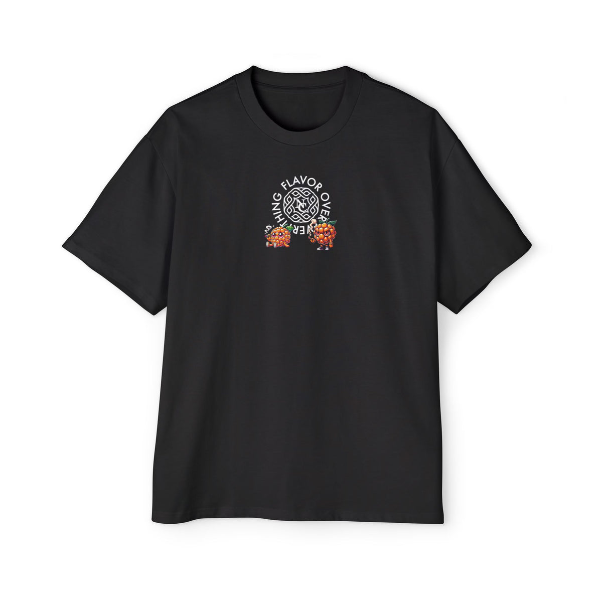 Orange Berry Oversized Tee